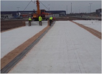 Installation of Geosynthetic Clay Liner Capping System - Vertase FLI