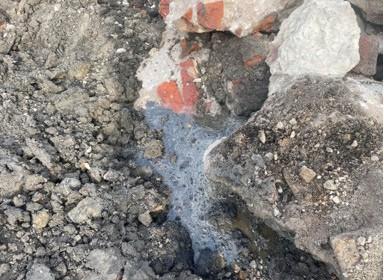 UNEXPECTED UNDERGROUND STRUCTURE AND CONTAMINATION for HARROW ESTATES